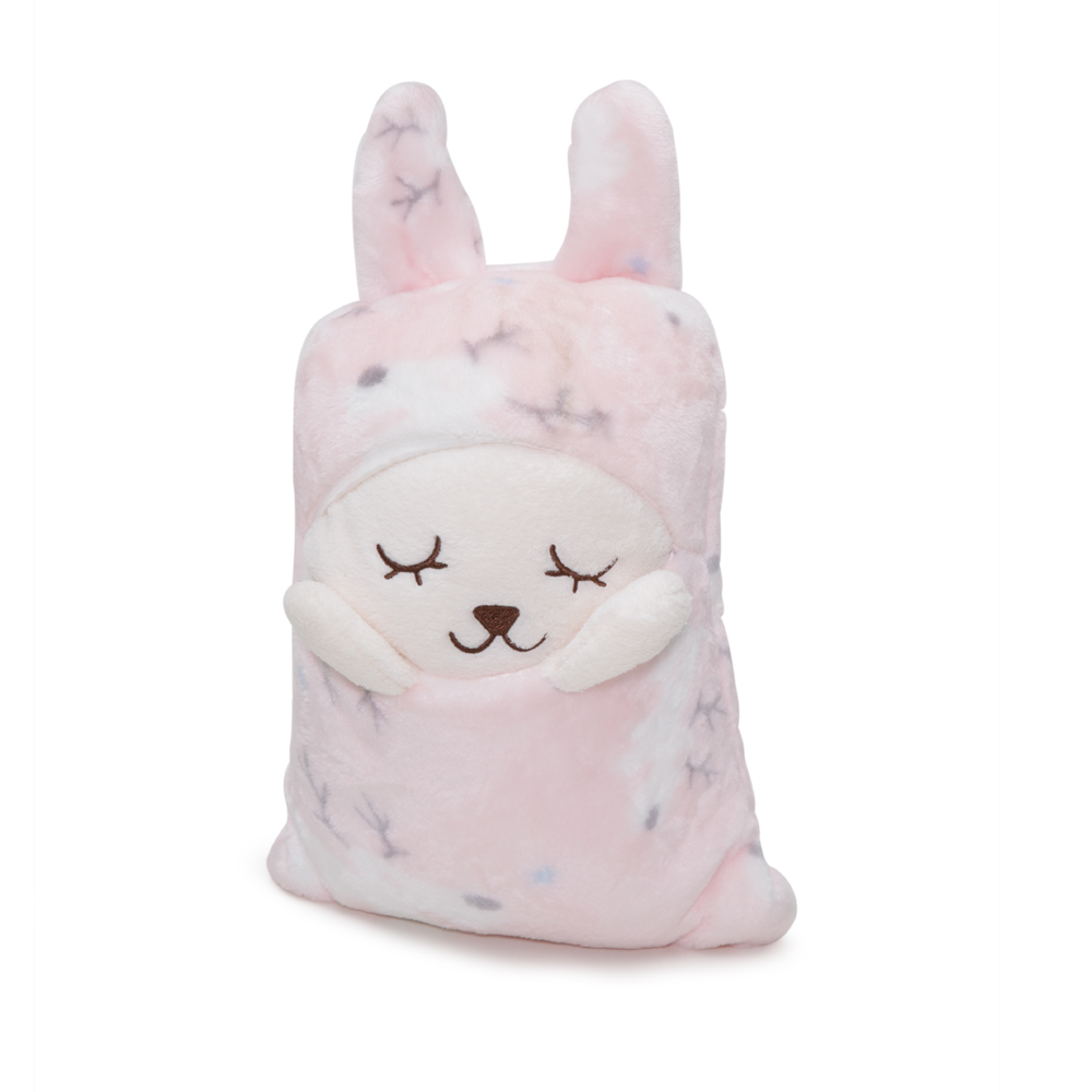 Paturica Puffy Pink Moni - Pufoasă și Caldă