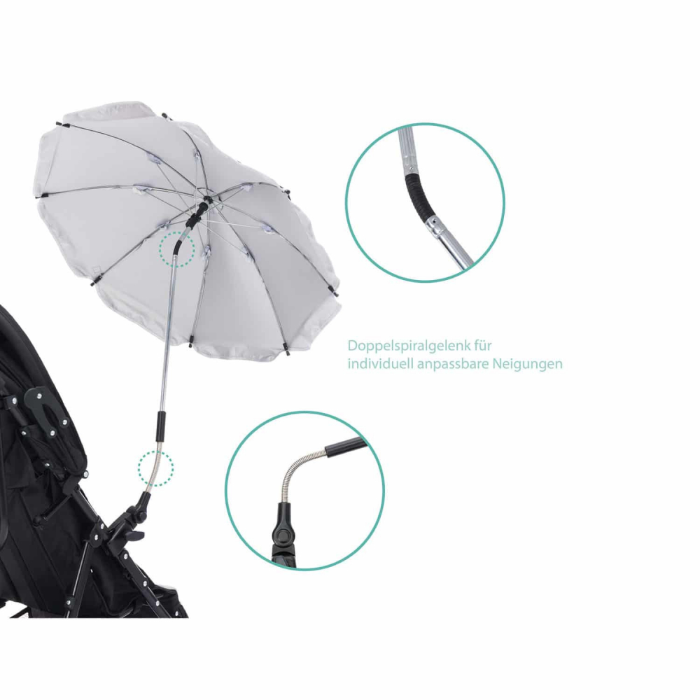 Umbrelă Cărucior Fillikid UV 50+ - Protecție Solară - imagine 4