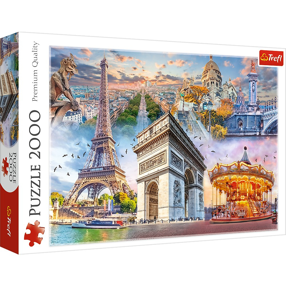 Puzzle Trefl 2000 Weekend In Paris | Relaxant