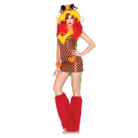 Costum Dragon Sexy Widmann - Carnaval 158cm