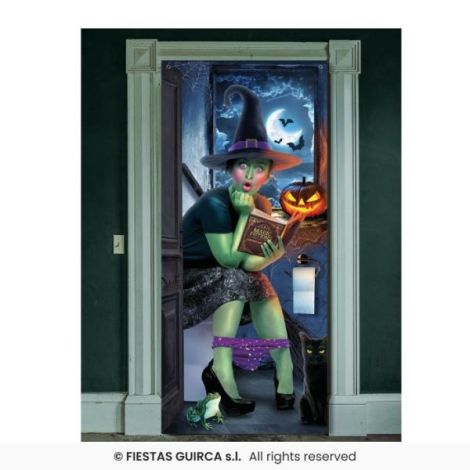 Decor Vrăjitoare Halloween Widmann 80x180cm