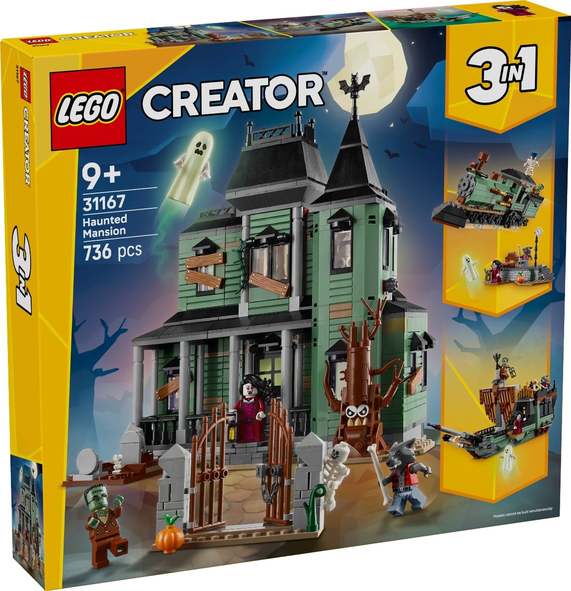 LEGO Creator 31167 Conacul Bântuit, 736 piese