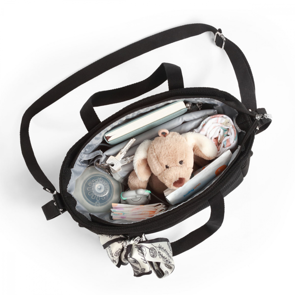 Geanta Carucior Babyono Carmen Negru - imagine 4