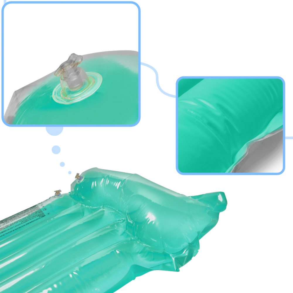 Saltea gonflabilă Bestway Turquoise, 183x76 cm - imagine 5