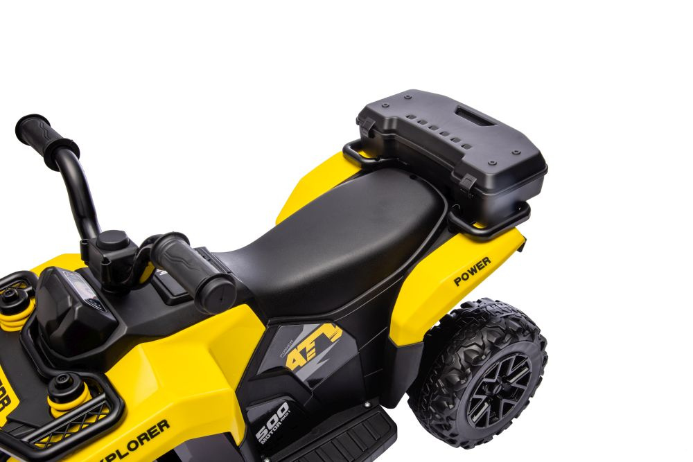ATV Electric Leantoys Copii Galben 35W - imagine 11