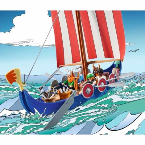 Playmobil Asterix Corabia Piratilor - Aventura - imagine 4