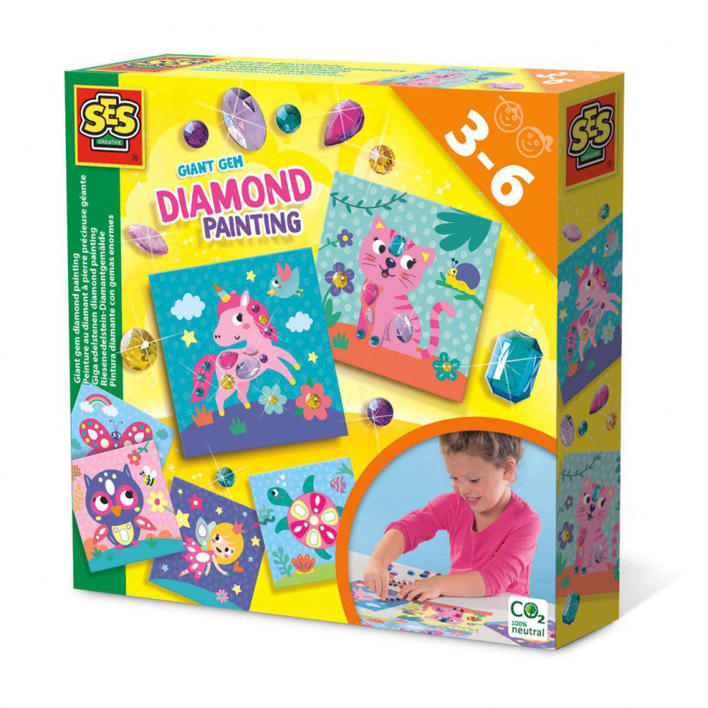 Set Diamante Autocolante pentru Copii | Ses