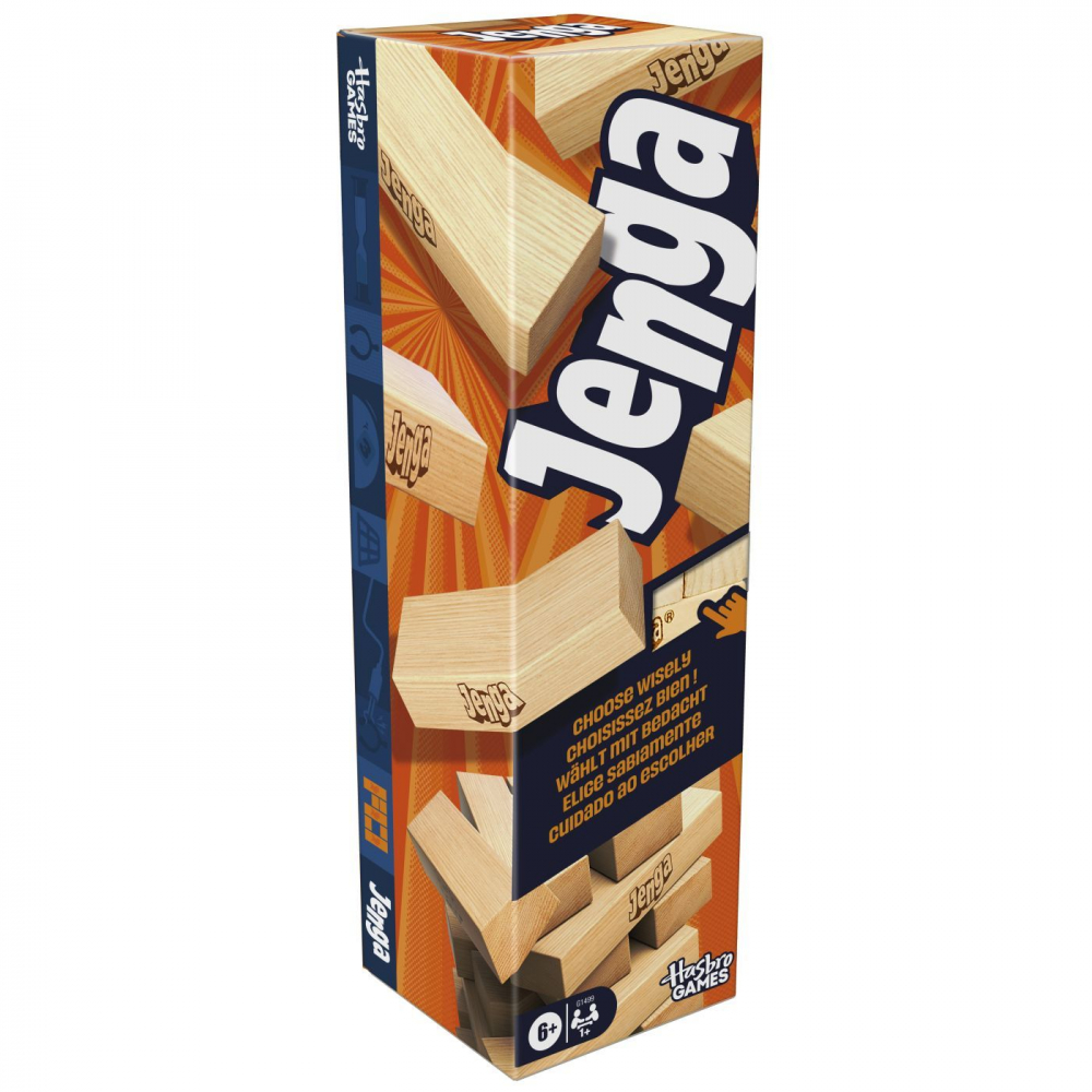 Joc Jenga Hasbro - Abilitate și Distracție