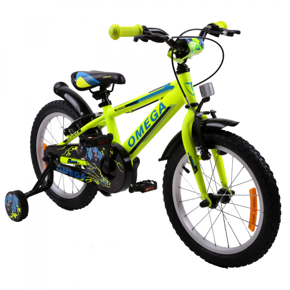 Bicicleta Omega Master 12 inch Galben - imagine 2