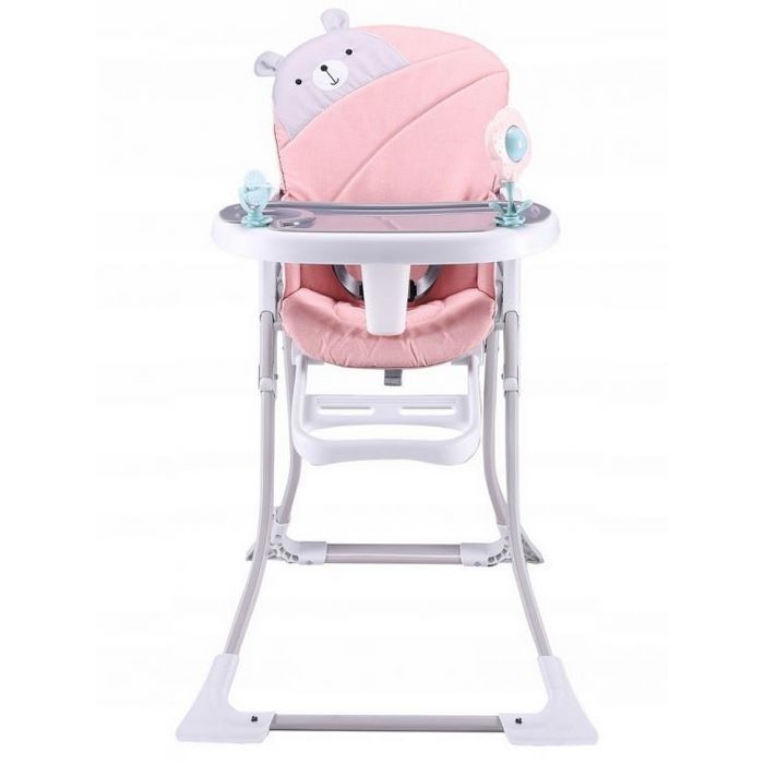 Scaun de Masa Ecotoys Roz, Reglabil si Pliabil