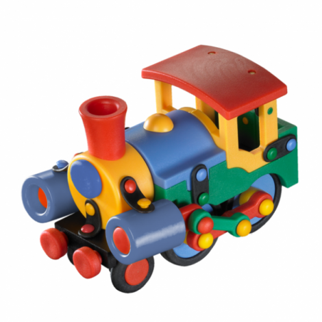mic-o-mic Locomotiva 3D - Dezvoltare Creativitate