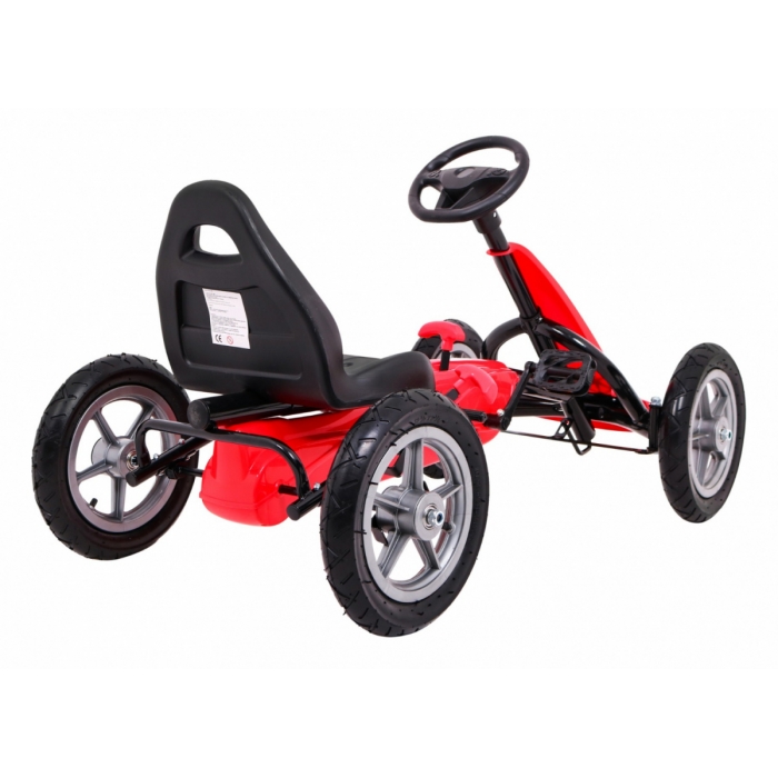 Gokart Star Rosu - Kart Pedale 3+ Ani - imagine 7