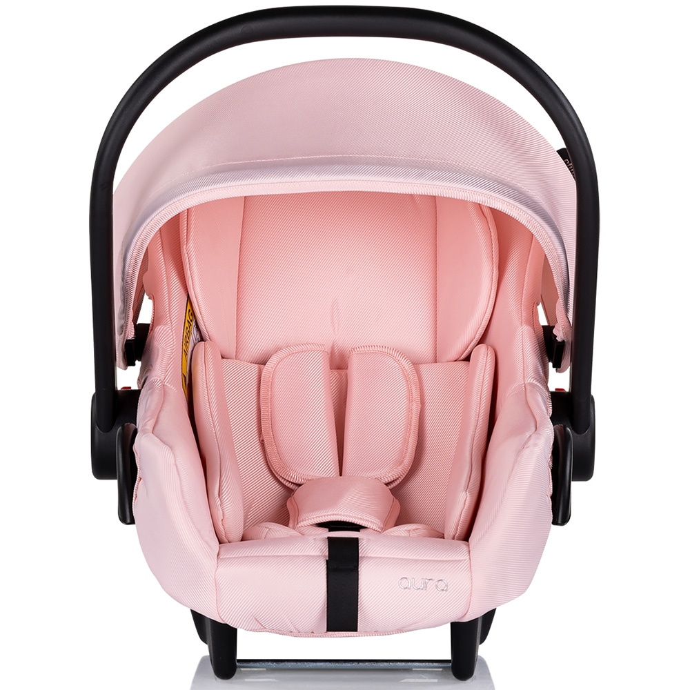 Carucior 3 in 1 Chipolino Aura, Roz Marshmallow - imagine 5