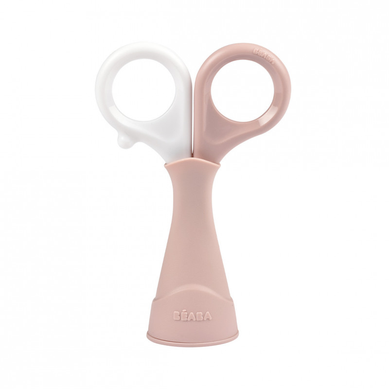 Forfecuta Beaba cu protectie Old Pink | Siguranta maxima - imagine 3