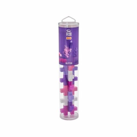 Plus-Plus Glitter Mix 100 Piese | Jucarie STEM Creativa