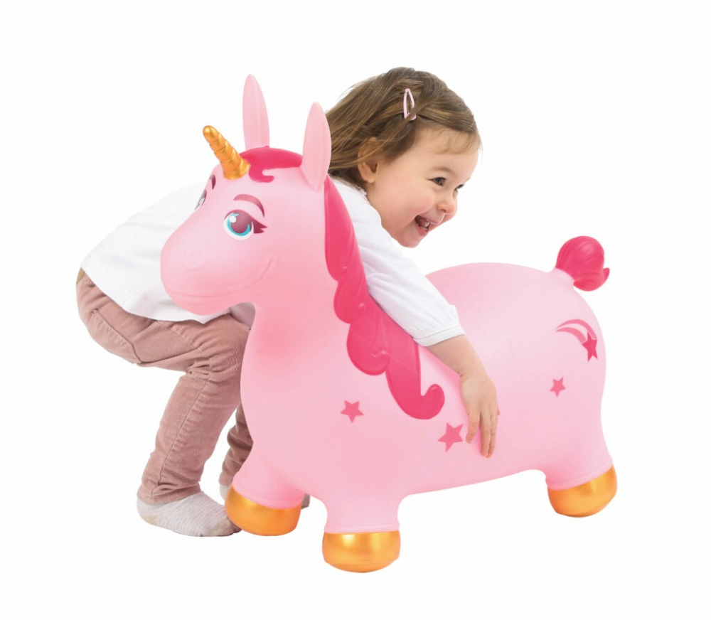 Jucărie Gonflabilă Saltaret Unicorn Ludi - imagine 2