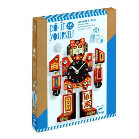 Ceas Robot DIY Djeco | Creativ și Educativ