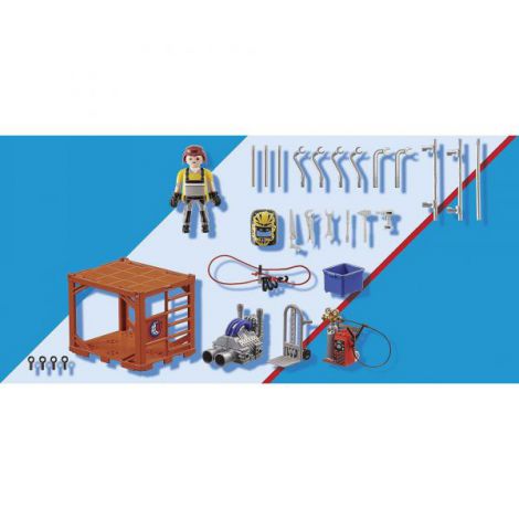 Playmobil City Action - Fabricant de Containere 70774 - imagine 2