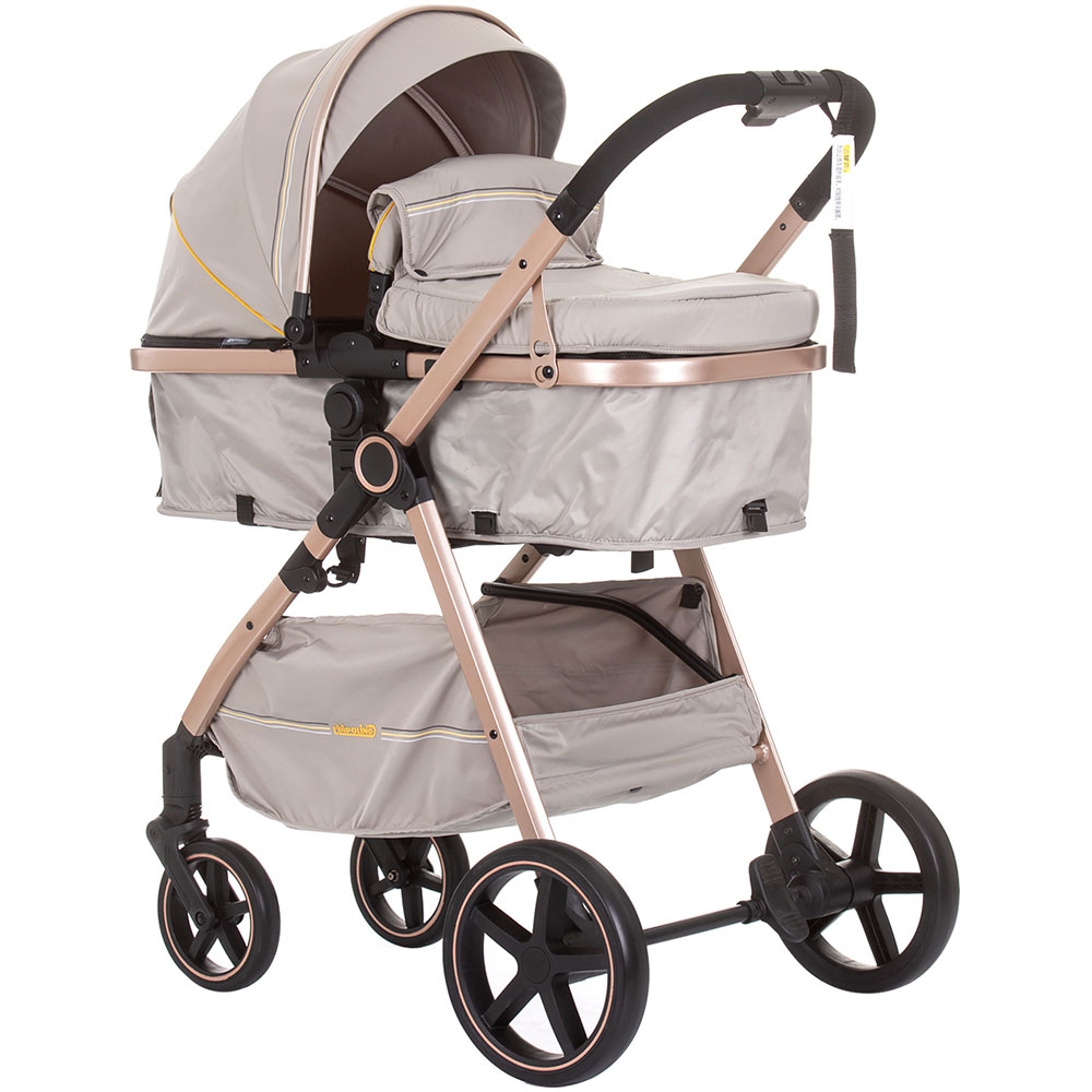 Carucior Chipolino Misty 2 in 1, 0-22 kg, Sand - imagine 8