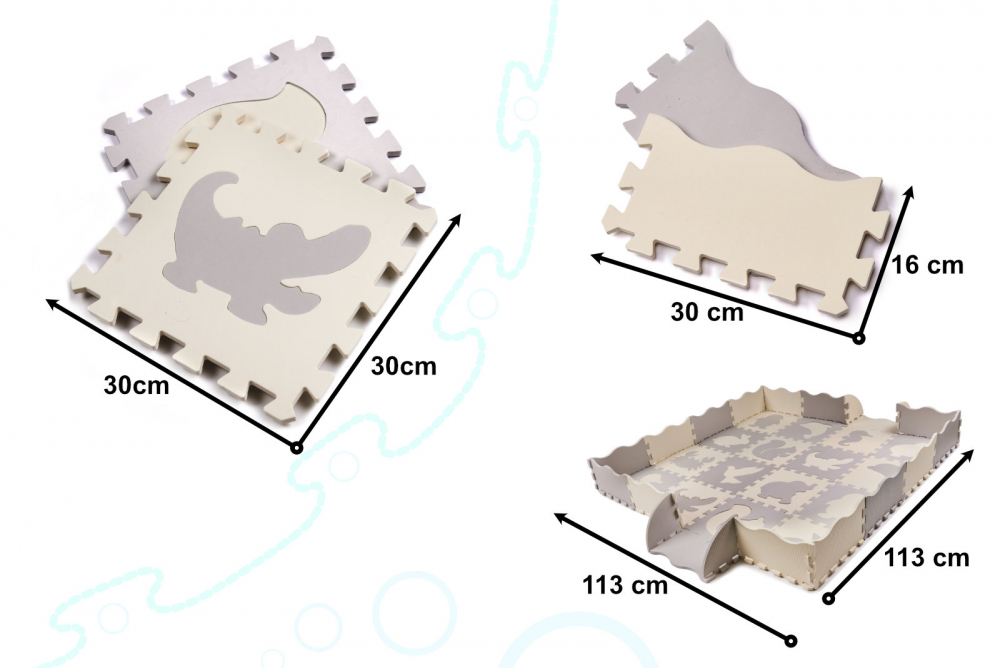 Covor Puzzle Ikonka 3D | Protecție Căderi Copii