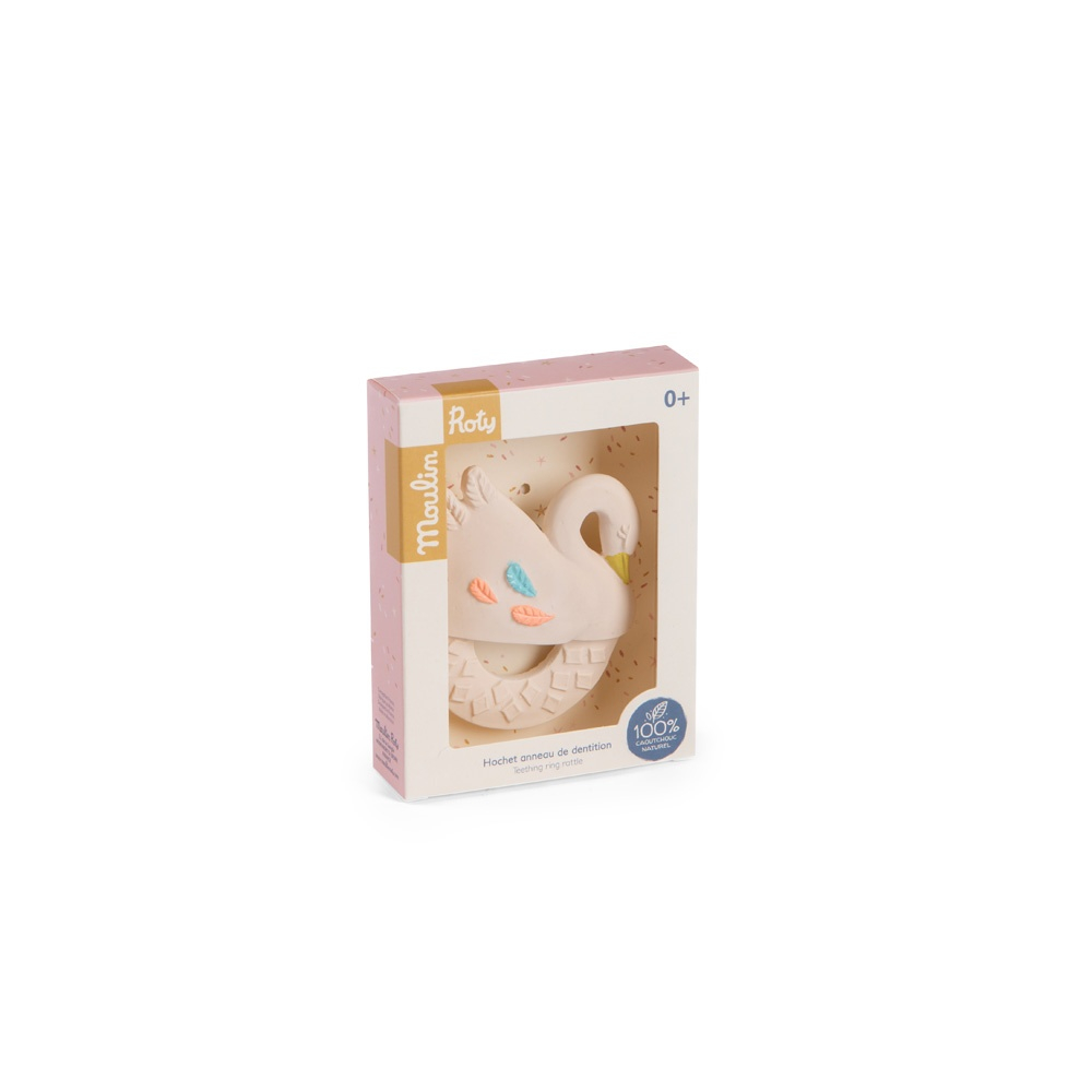 Inel de dentitie Lebada Moulin Roty