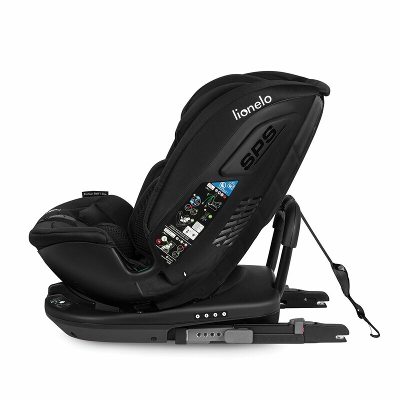 Scaun Auto Lionelo Bastiaan RWF, 0-36 kg, Rotire 360° - imagine 3
