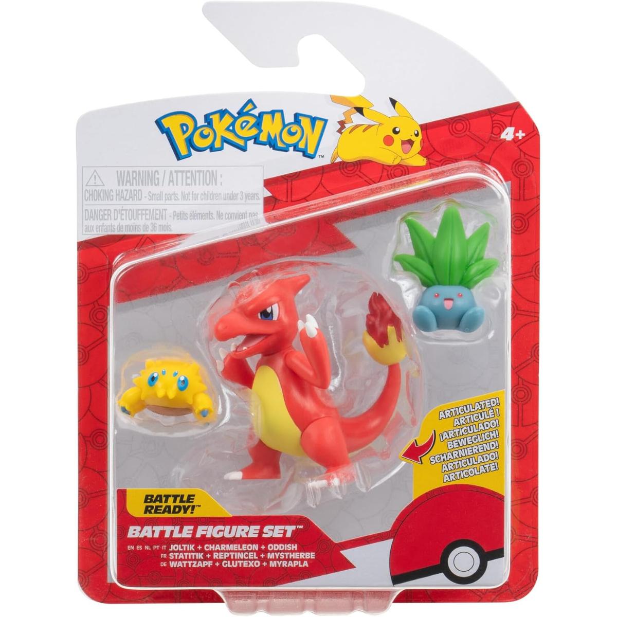 Set 3 Figurine Pokemon Battle