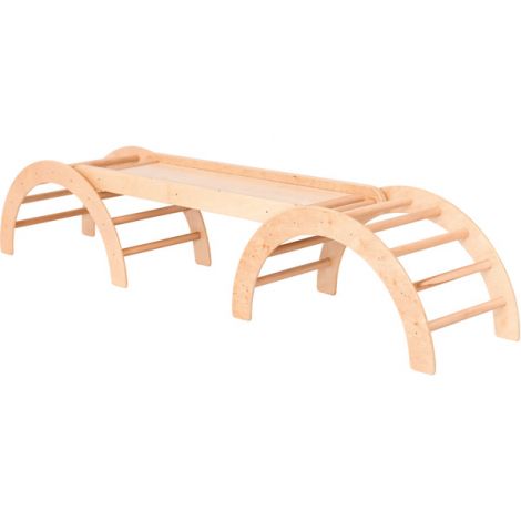 Tobogan Lemn Gimnastică Moje Bambino 150cm - imagine 3