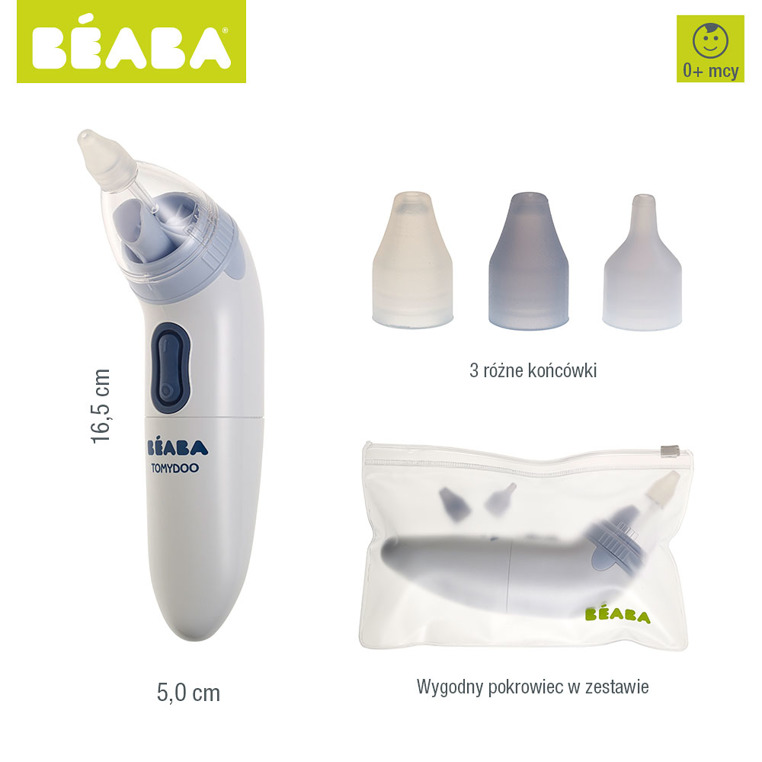 Aspirator Nazal Electric Beaba Tomydoo Mineral - imagine 3