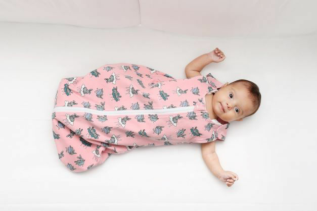 Sac de dormit Bunny Pink 0.8 Tog KidsDecor - imagine 4