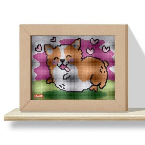Joc Pixel Art Kawaii Corgi Quercetti - Creativitate - imagine 2