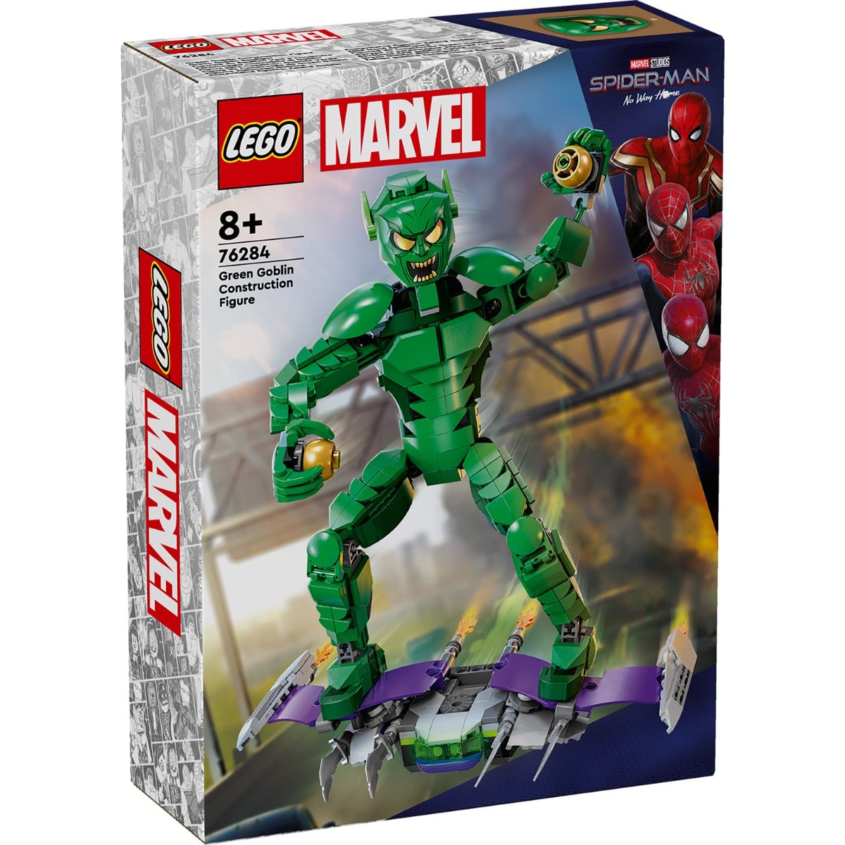 LEGO Marvel Green Goblin 76284 | Figurină Articulată