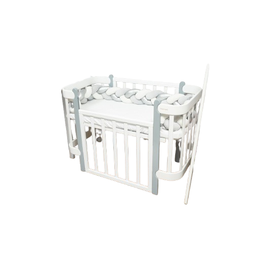 Protectie laterala Twins catifea impletita 240cm - imagine 4