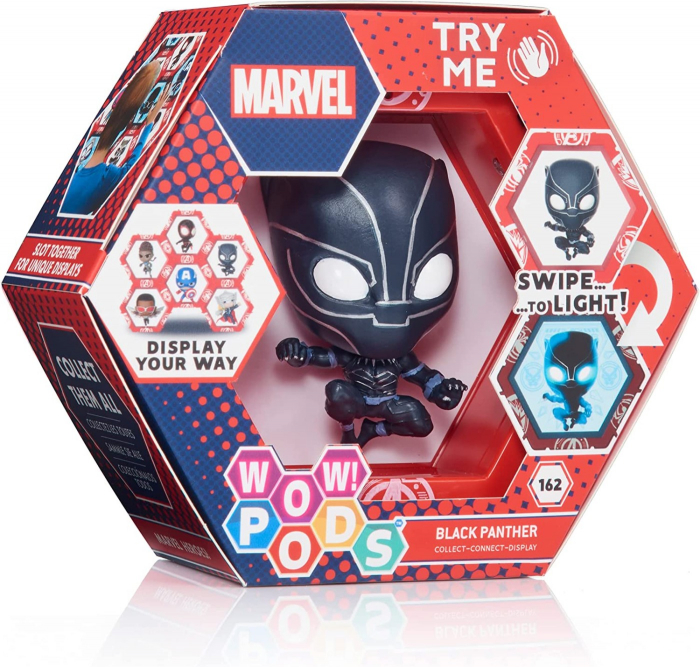 Wow! Pods Marvel Black Panther cu Lumini UV