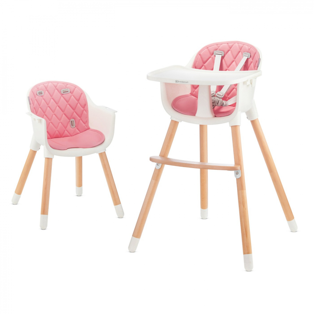 Scaun masa 2in1 Kinderkraft Sienna pink - imagine 10