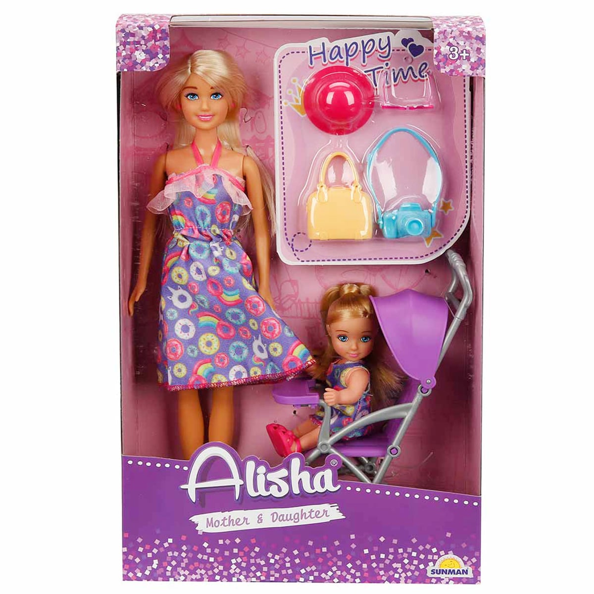 Set Alisha Mama și Fiica - Jucărie în Excursie