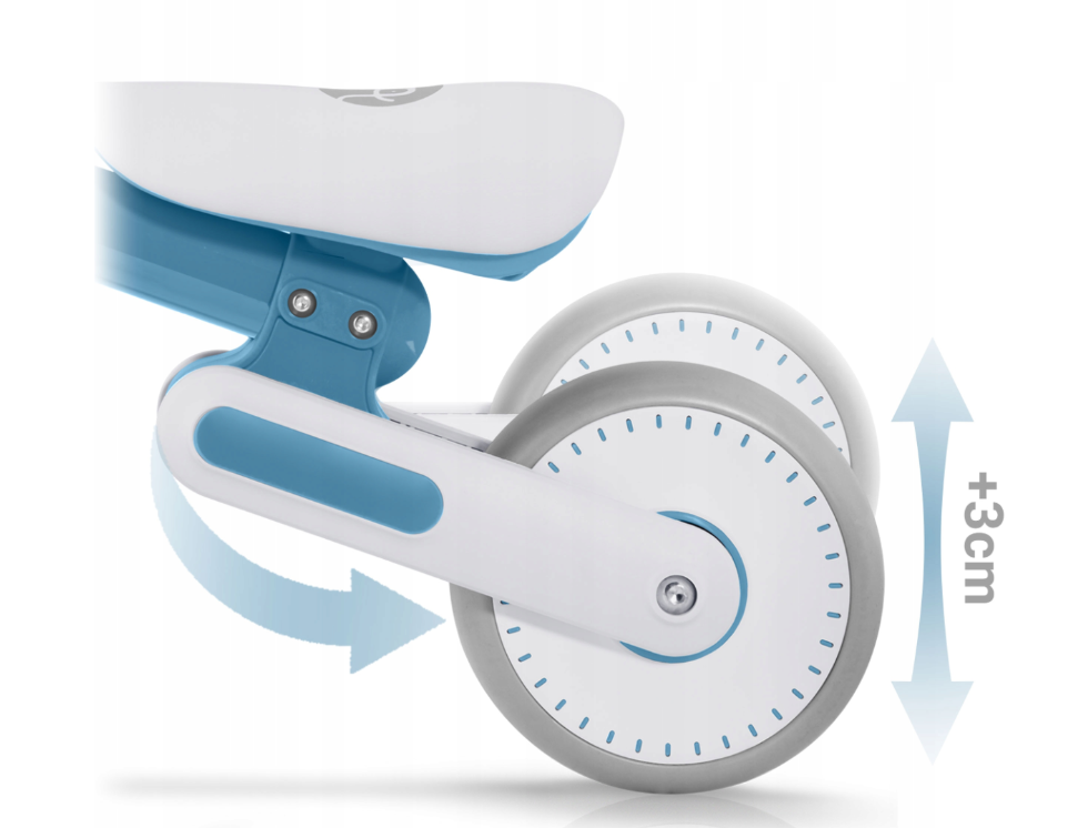 Bicicletă Echilibru Nukido Albastru | Pentru Dezvoltare - imagine 6