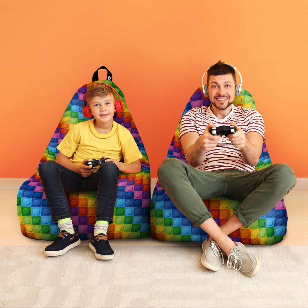 Fotoliu Puf Bean Bag Chill XL Updeco - imagine 4