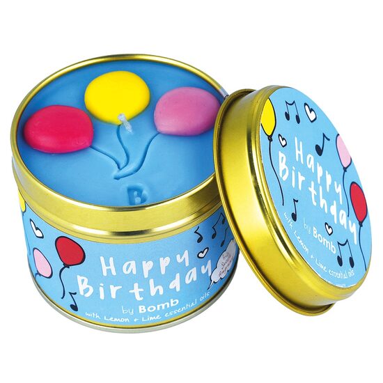 Lumanare Happy Birthday Bomb Cosmetics - 180g - imagine 4