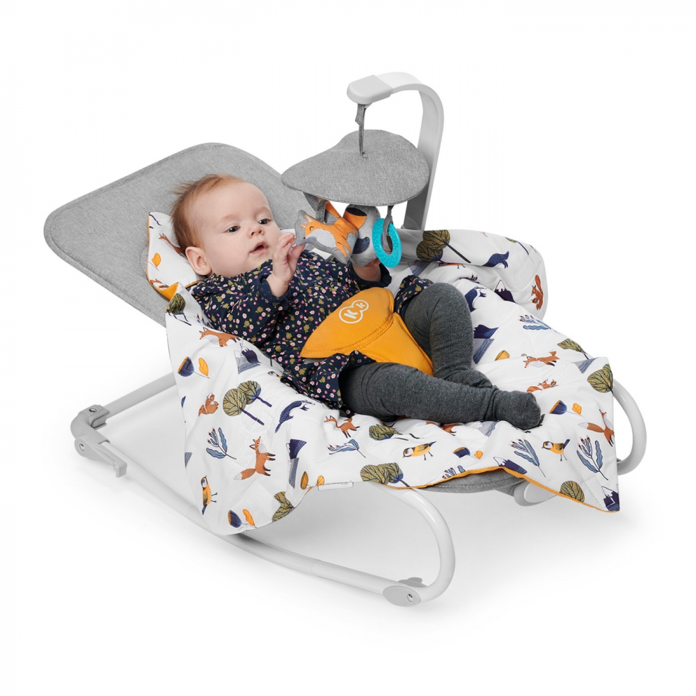 Sezlong 3in1 Kinderkraft Felio 2 - Liniste pentru bebe - imagine 2