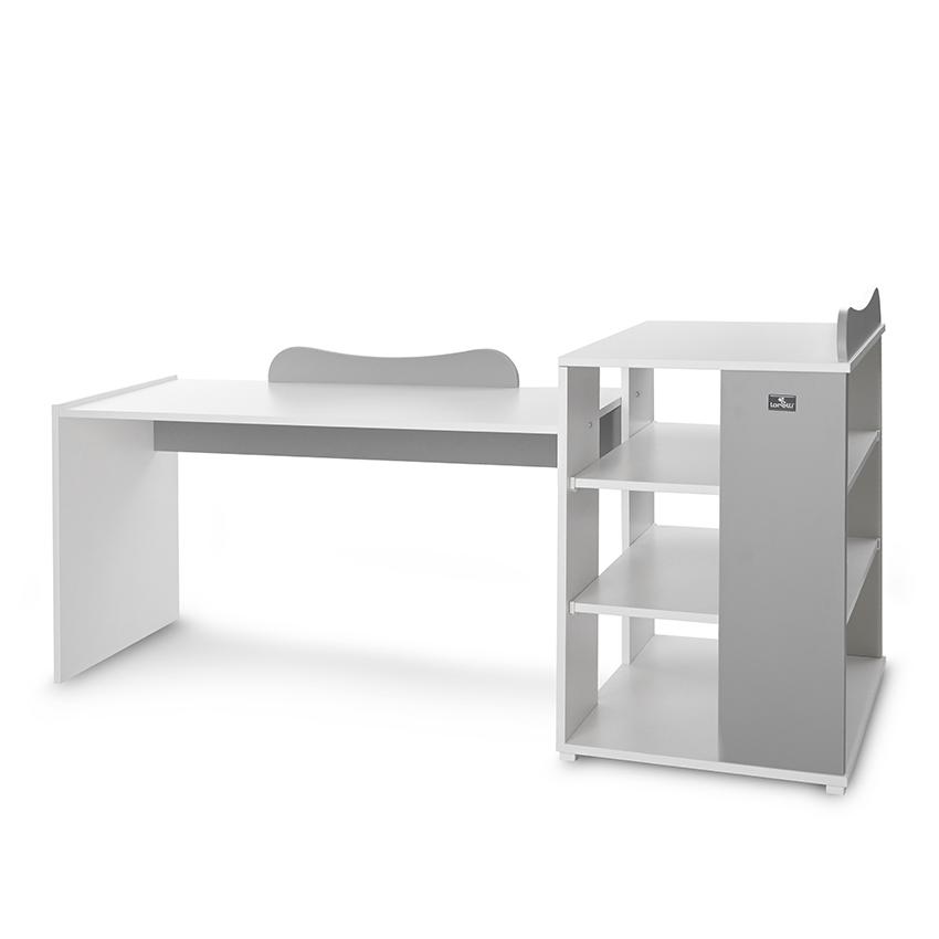 Patut Modular Lorelli 5 Configurarii, White Stone Grey - imagine 8