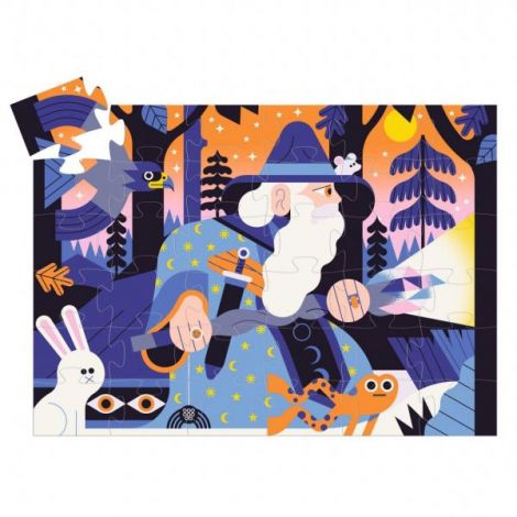 Puzzle Djeco Magicianul - Educațional 4+ ani - imagine 2