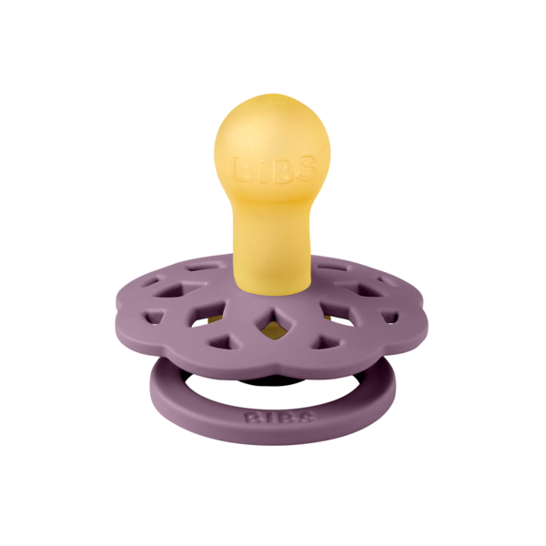 Suzetă Bibs Boheme Latex, 0 luni+, Mauve