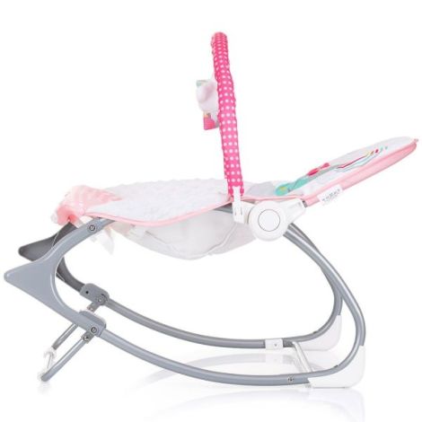 Scaun balansoar Chipolino Melody pink - Comfort & Siguranță - imagine 4