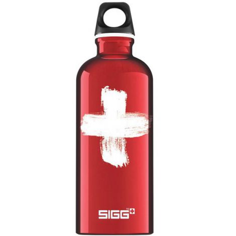 Sigg Swiss Red 0.6L - Bidon Aluminiu Design