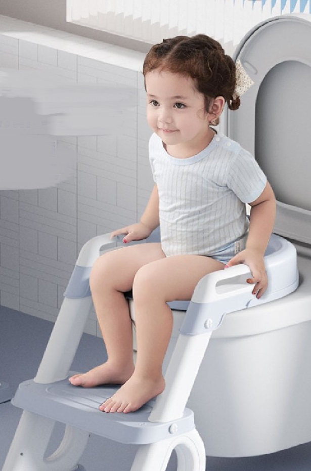 Reductor Toaleta Little Mom Blue Pliabil - imagine 3