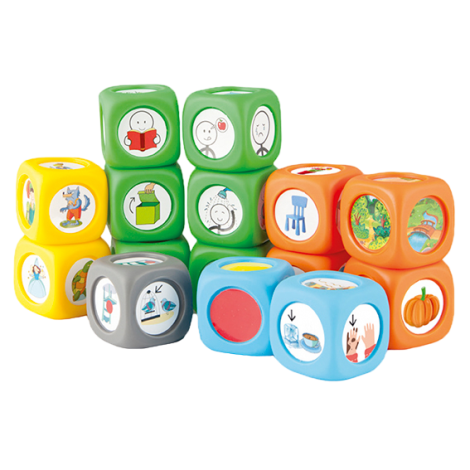 Story Cubes Akros - Dezvoltare Limbaj Copii 4-8 Ani