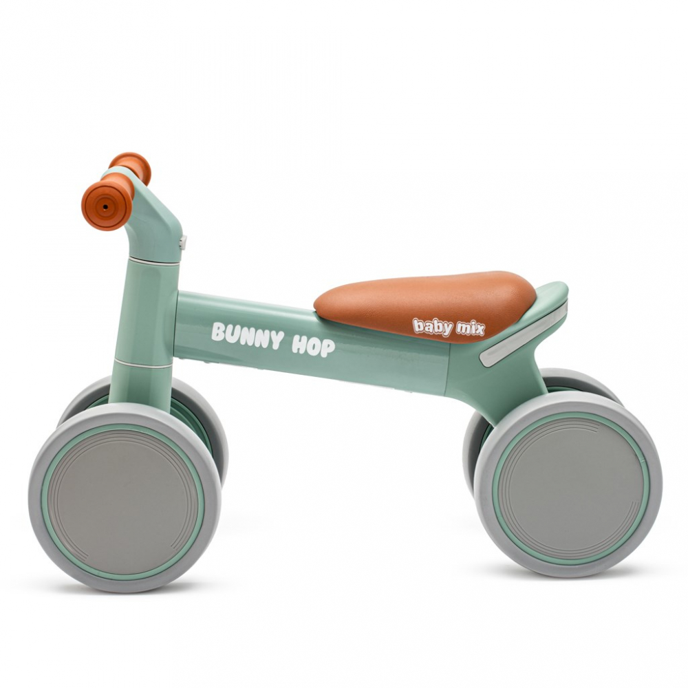 Bicicleta Baby Mix fără pedale Bunny Hop Green - imagine 2