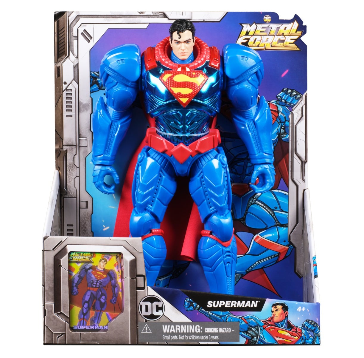 Figurina DC Universe Metal Force Superman 30 cm