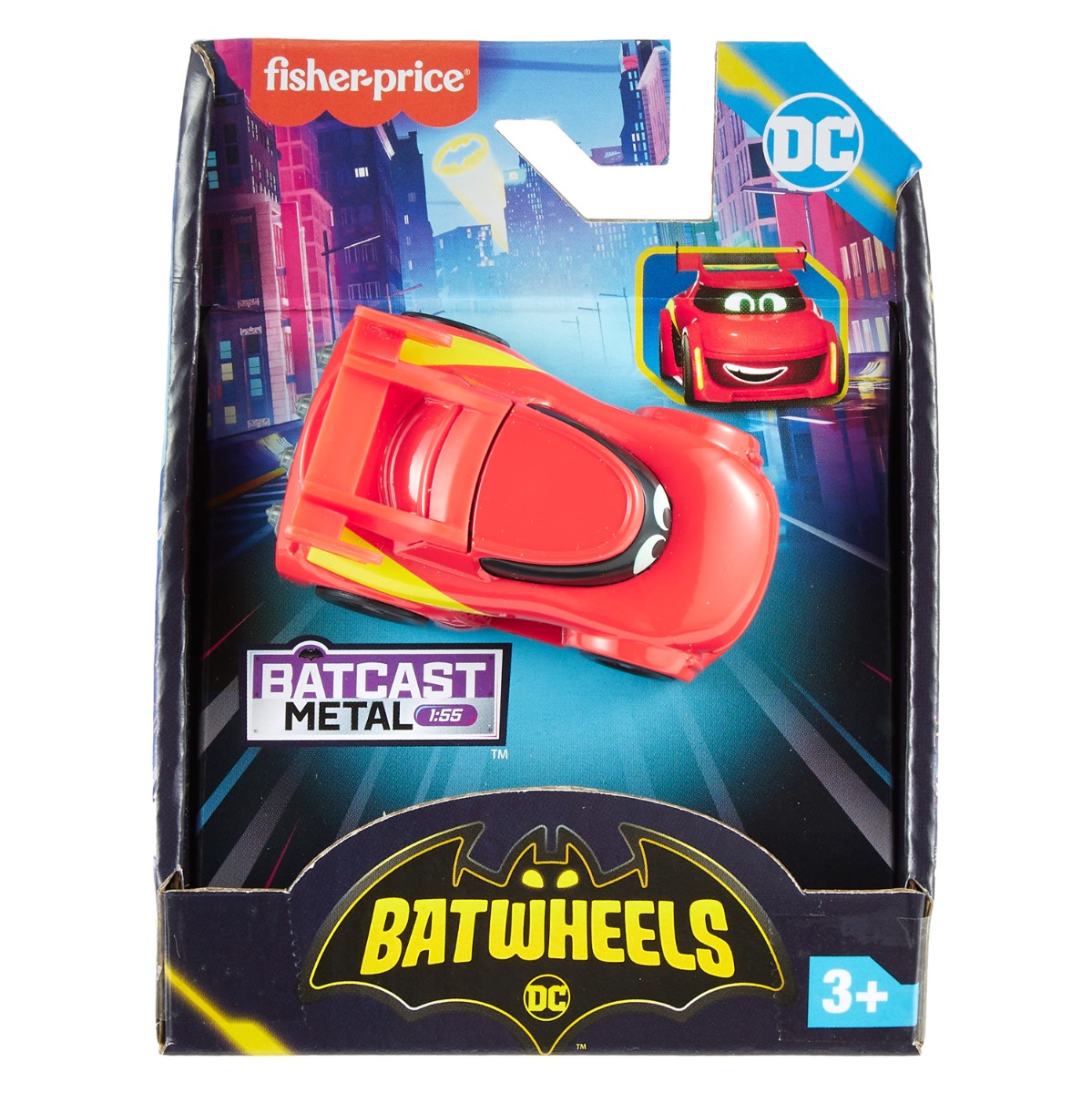 Mini Vehicul Fisher Price Batwheels Metal